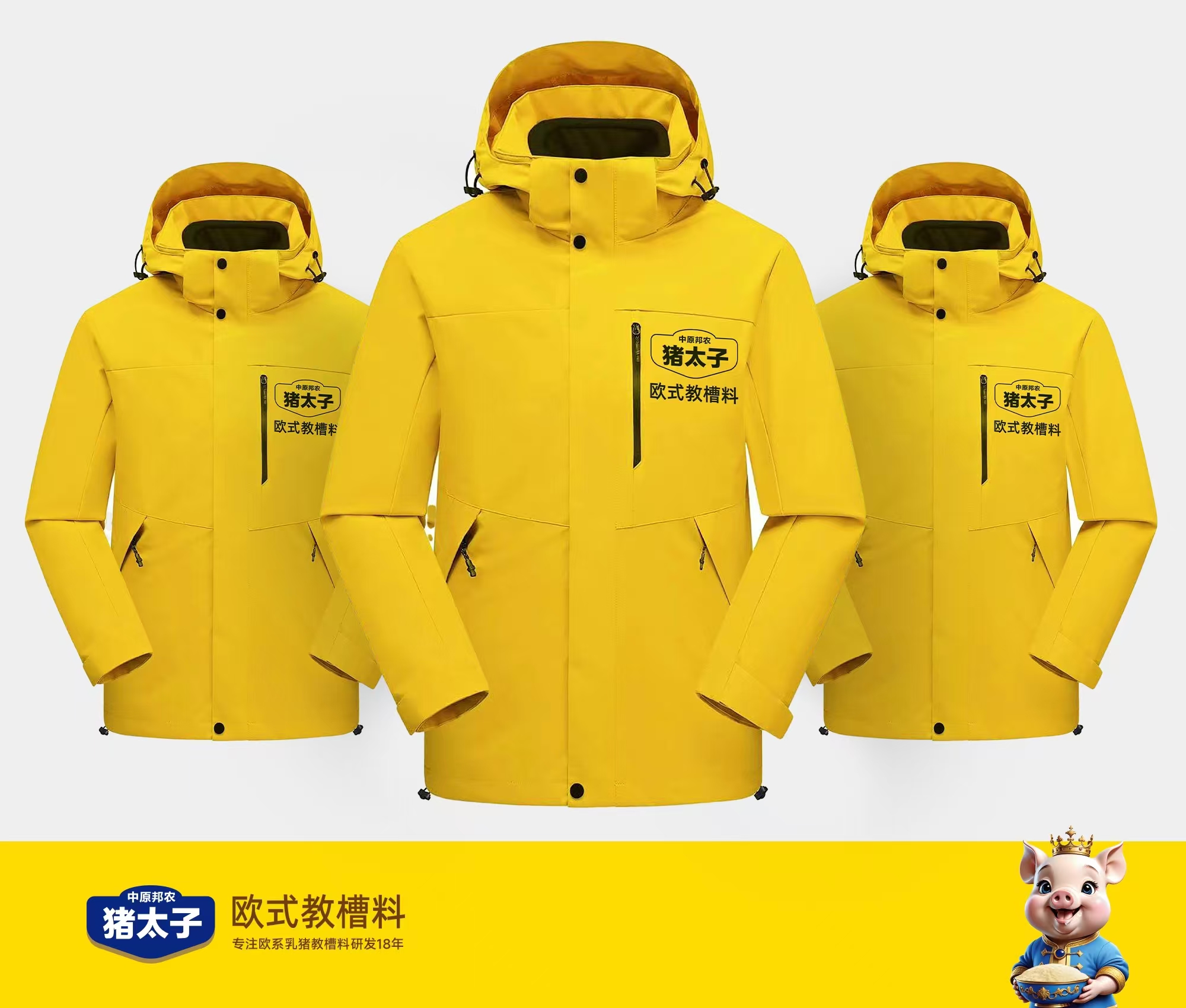 【中原邦農(nóng)·品牌榮耀】豬太子高端定制品牌經(jīng)理裝，尊貴與品質(zhì)并存！